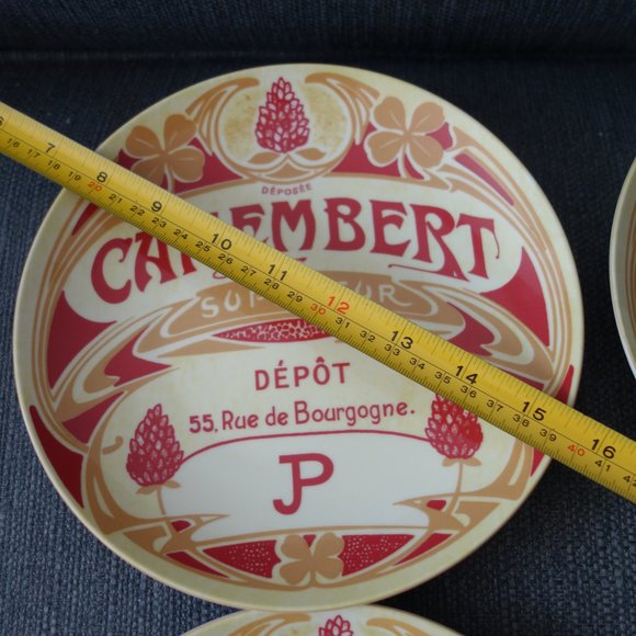 Set of Four(4) BIA Microwave Dishwasher Oven Safe Camembert Ceramic Plates - Picture 6 of 7